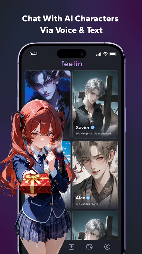Feelin AI 界面展示